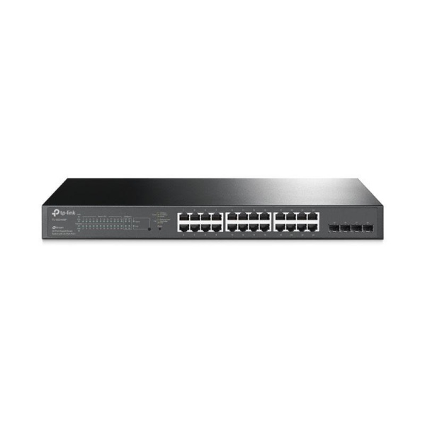 TL-SG2428P | JetStream 24-Port Gigabit PoE+ Smart Switch 4 SFP 250W