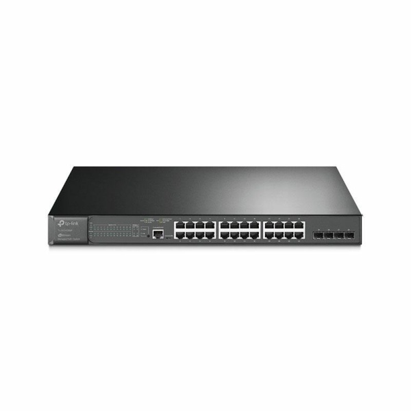 TL-SG3428MP | JetStream 24Port GigabitPoE+ L2 Managed Switch 4SPF 384W PoE