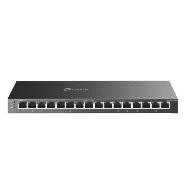 TL-SG2016P | Switch Smart Desktop 16ETH(8POE+ e 8Gigabit ETH) 120W Omada