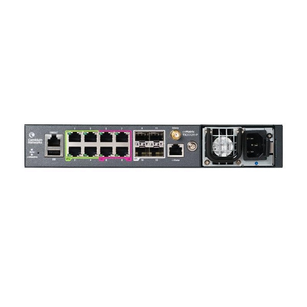 MXTX2012GXPA10 | cnMatrix Cambium Sync 8Gbps ETH and 4 SFP+ (no Power Supply)