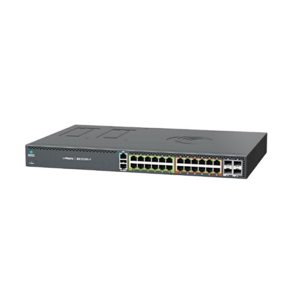 MXEX3028GXPA10 | cnMatrix EX3028R-P Switch 24x1G (12PoE+