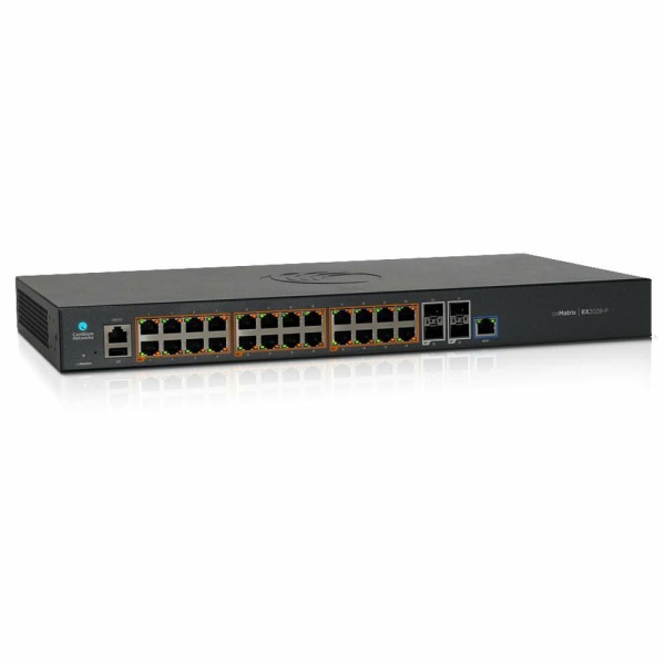 MX-EX2028XXA-E | cnMatrix Switch 24xGiga         ETH 4 SFP+ fiber ports L2 & L3