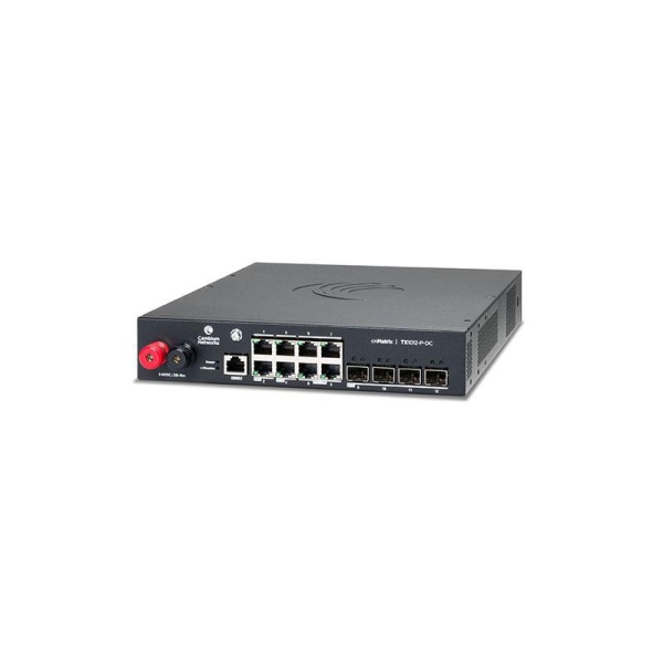 MX-TX1012GXPA20 | cnMatrix TX1012-P DC Switch POE Ethernet 8 x 1Gbps and 4 SFP+