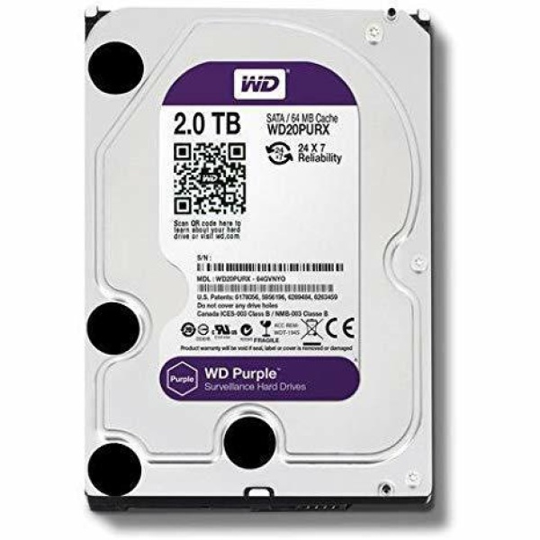 WD20PURX-2T | Hard Disk SATA Western Digital 2T bite