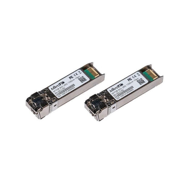 MikroTik | XS+2733LC15D | Pair of SFP SM n°1 LC SFP 1.25G/10G/25G 15 km | Interfaces MikroTik