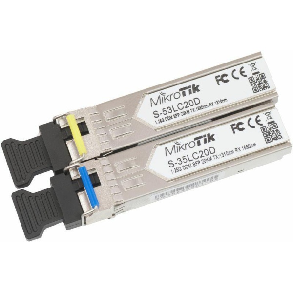 MikroTik | S-3553LC20D | Pair of SFP modules