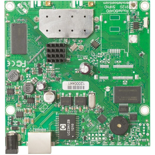 MikroTik | RB911G-2HPND | RouterBOARD 911G 600MHz         Atheros 64MB RAM 1GETH 2.4GHz802.11b/g/n | RouterBOARD