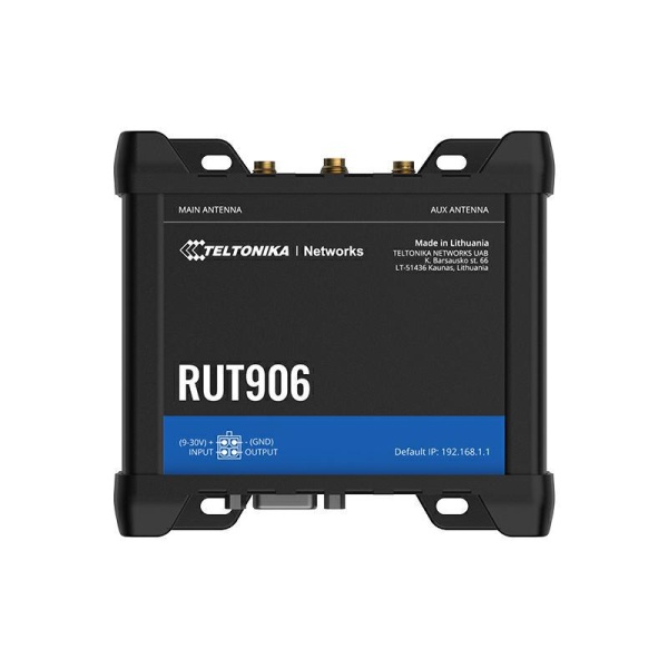 Teltonika RUT906 | Teltonika- RUT906 - Router 4G LTE con Interfacce Seriali RS232/R