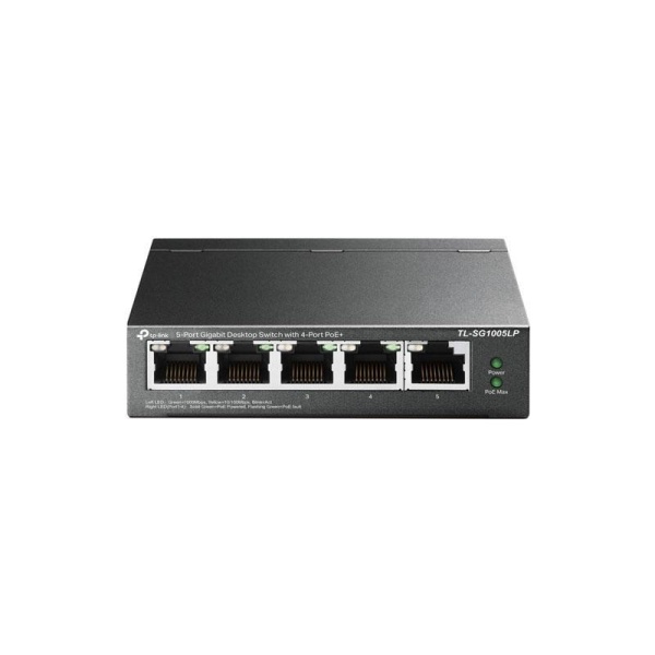 TL-SG1005LP | 5-Port Gigabit Desktop Switch 4-Port PoE+ 802.3af/at