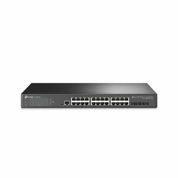 TL-SG3428X | JetStream 24Port GigabitL2+ Managed Switch with 4 10GE SFP+