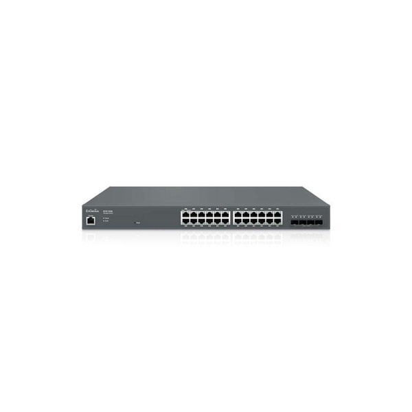 Engenius ECS1528 | Cloud Managed Switch 24-port GbE 4xSFP+ L2+ 19i