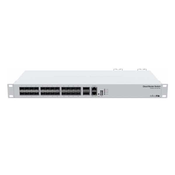 MikroTik | CRS326-24S+2Q+RM | CloudRouterSwitch 2x40G         QSFP+ cages 24 10G SFP+ cages LAN L5 | Routers