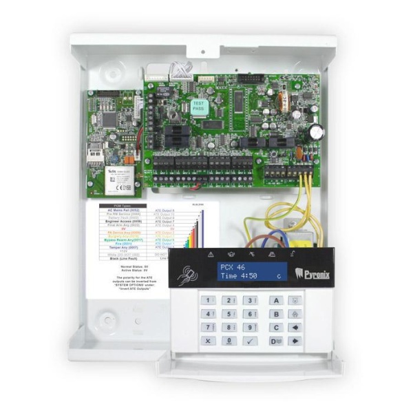 Pyronix PCX46S-GPRS/LCDA | Sistemi Integrati Ibridicon Radio Bidirezionale Enforcer