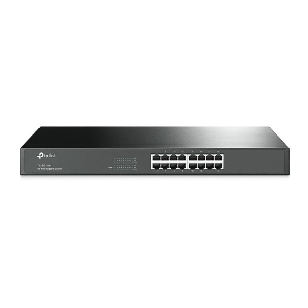 TL-SG1016 | 16-port Gigabit Switch 10/100/1000M RJ45 ports 1U 19 rack