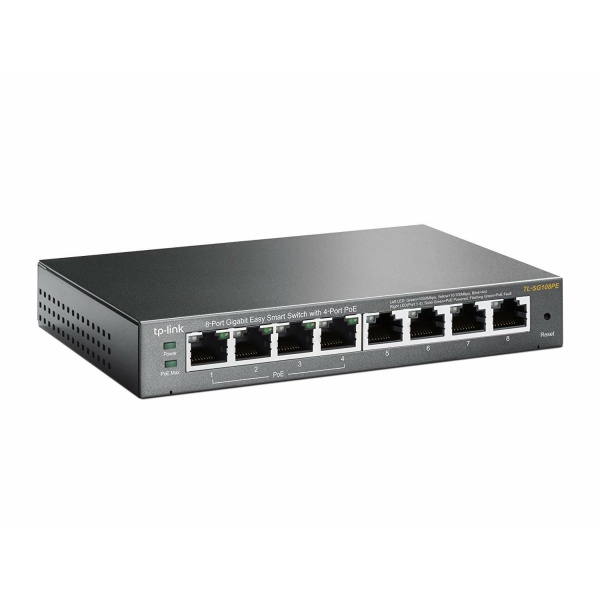 TL-SG108PE | 8-Port Gigabit Desktop PoE Easy Smart Switch 8 Gigabit RJ45