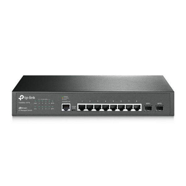 T2500G-10TS | JetStream 8Gigabit L2 Managed Switch 2SFP