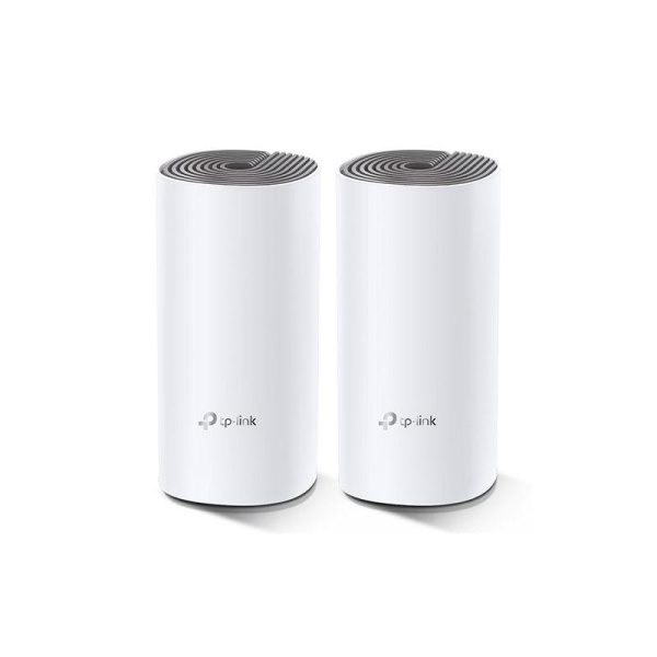 DECO E4(2-PACK) | AC1200 Whole-Home Mesh Wi-Fi System 2 10/100 Ports