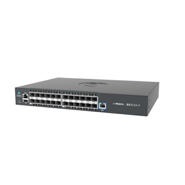 MXEX3024XFXA00 | cnMatrix EX3024F Switch         24x10 Gbps SFP+ dual internal AC