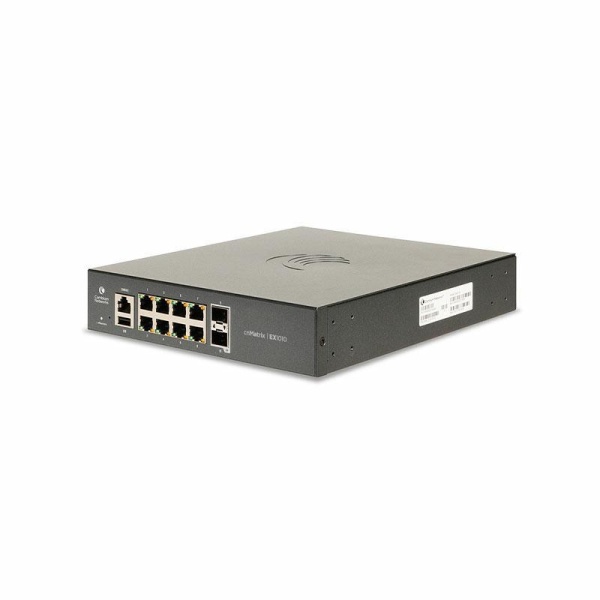 MX-EX1010PXA-E | cnMatrix Switch POE 4xGiga ETH + 4xGiga ETH and 4 SFP L2