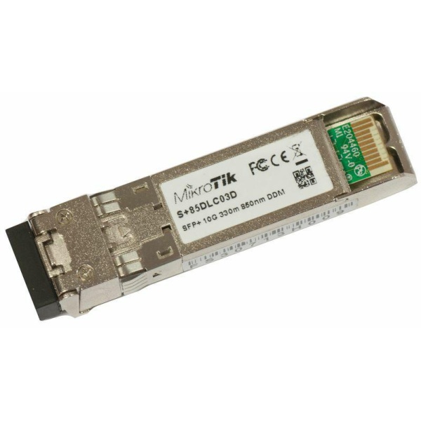 MikroTik | S+85DLC03D | SFP+ module 10G MM 300m         850nm | Interfaces MikroTik