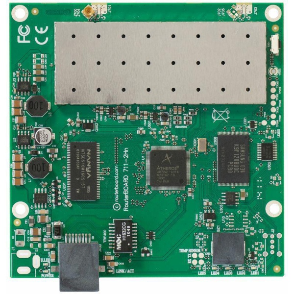 MikroTik | RB711-2HN | RouterBOARD 711 400MHz Atheros 1LAN 2.4GHz 802.11b/g/n card L3 | RouterBOARD