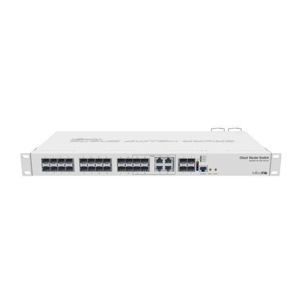 MikroTik | CRS328-4C-20S4SR | Cloud Router Switch 800MHz CPU 24SFP 4SFP+ 4Combo L5/switch OS | Switches