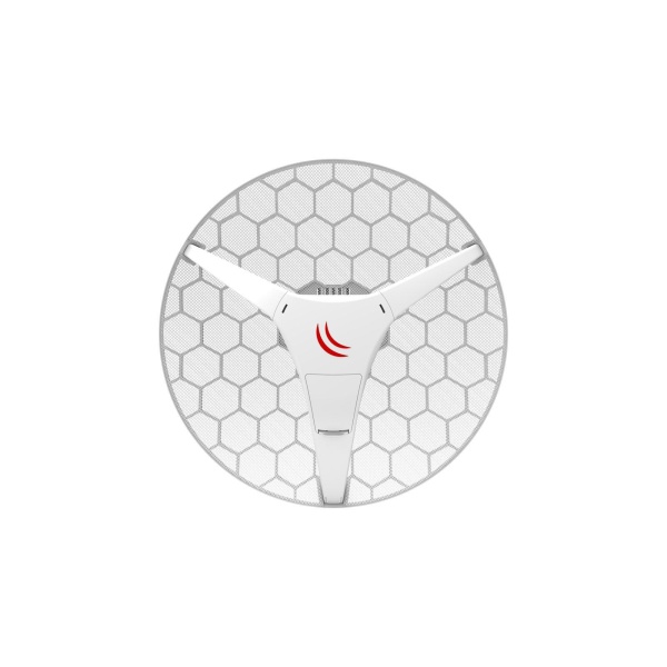 MikroTik | RBLHG HP5 | RBLHG-5HPnD with 24.5dBi5GHz antenna Dual Chain High Power | Wireless systems